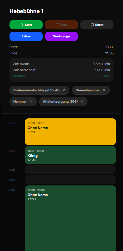 Умный учет времени и расчет